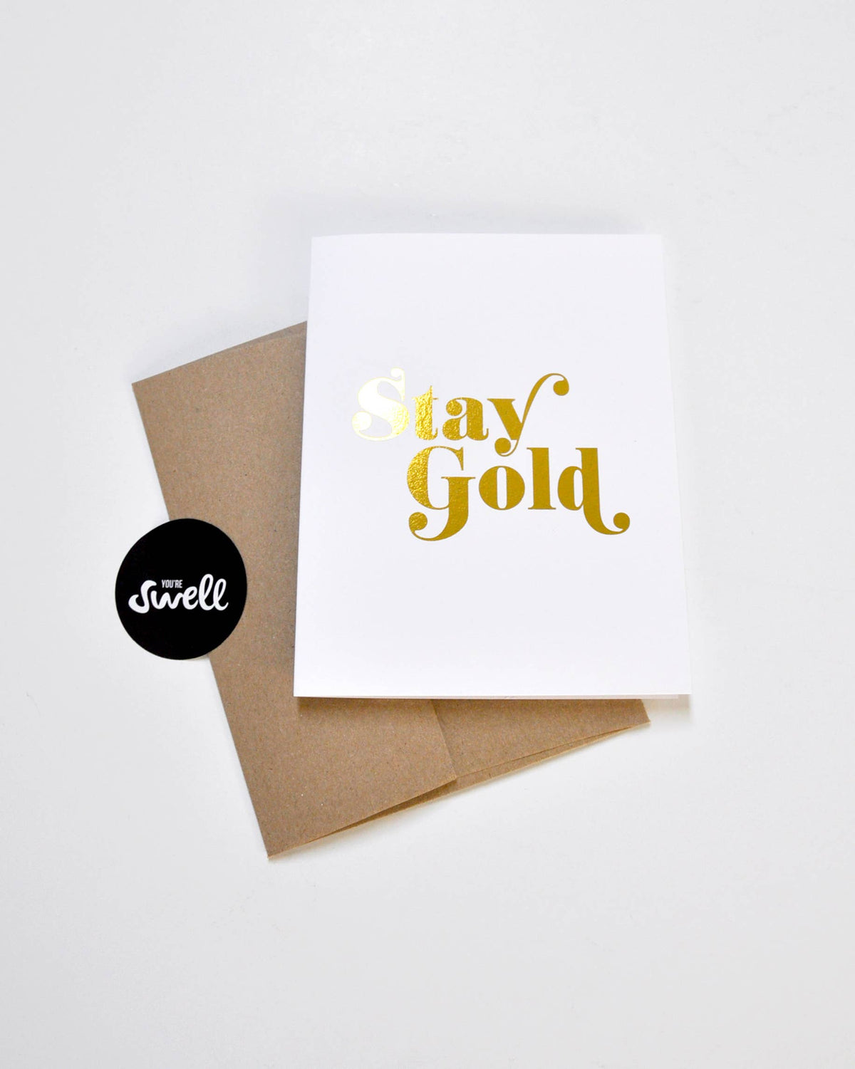 Stay Gold Card