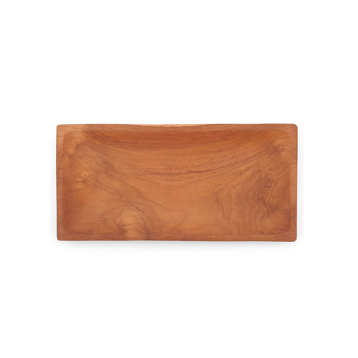 Teak Wood Catchall Tray