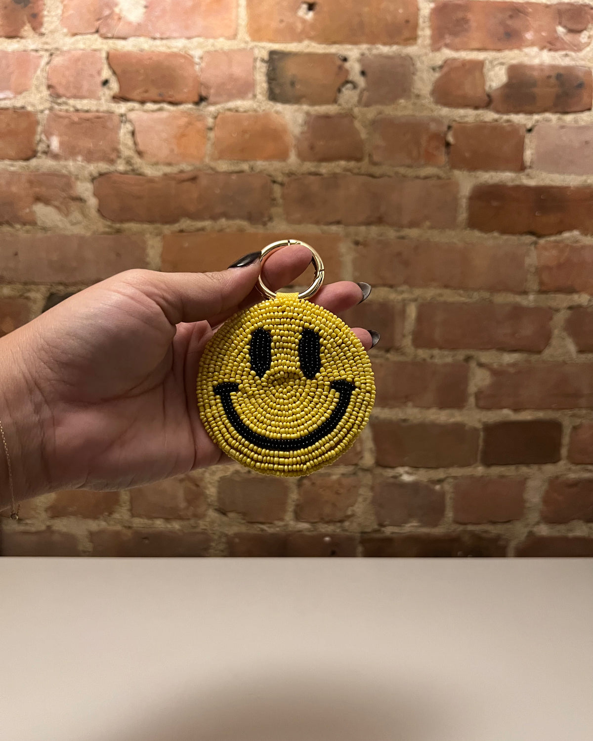 Smiley Keychain