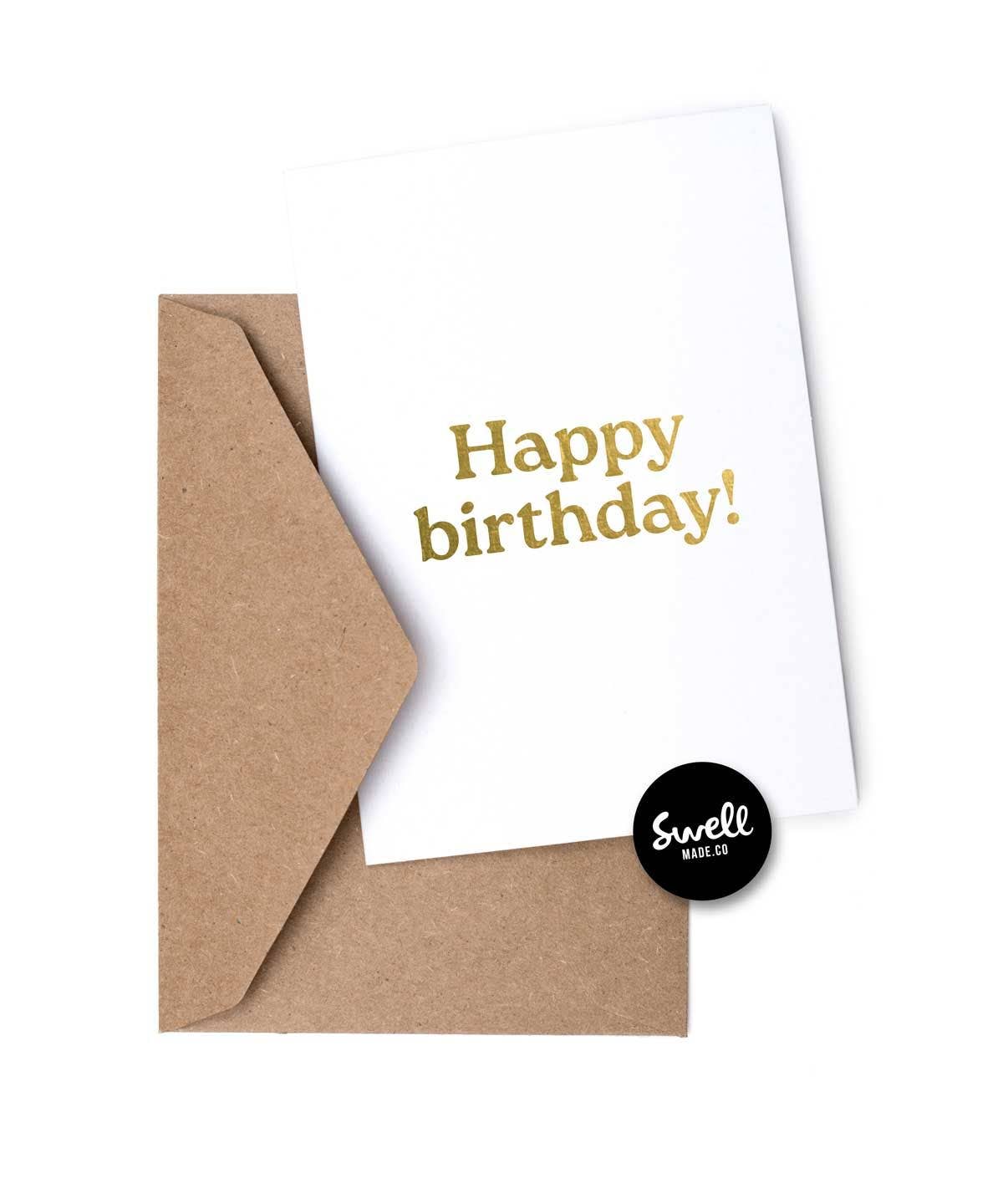 Happy Birthday Card