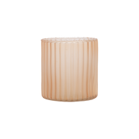 Frosted Glass Tea Light Candle Holder