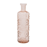 Floral Glass Bottle
