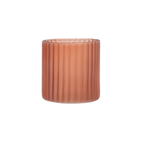 Frosted Glass Tea Light Candle Holder