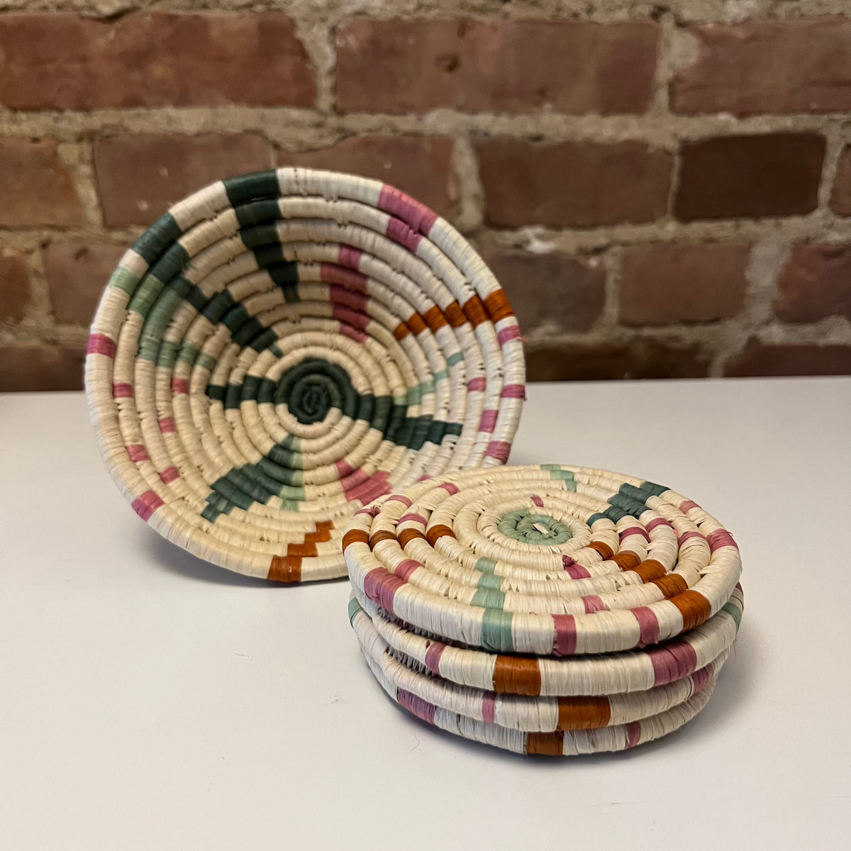 Kazi Basket & Coaster Set