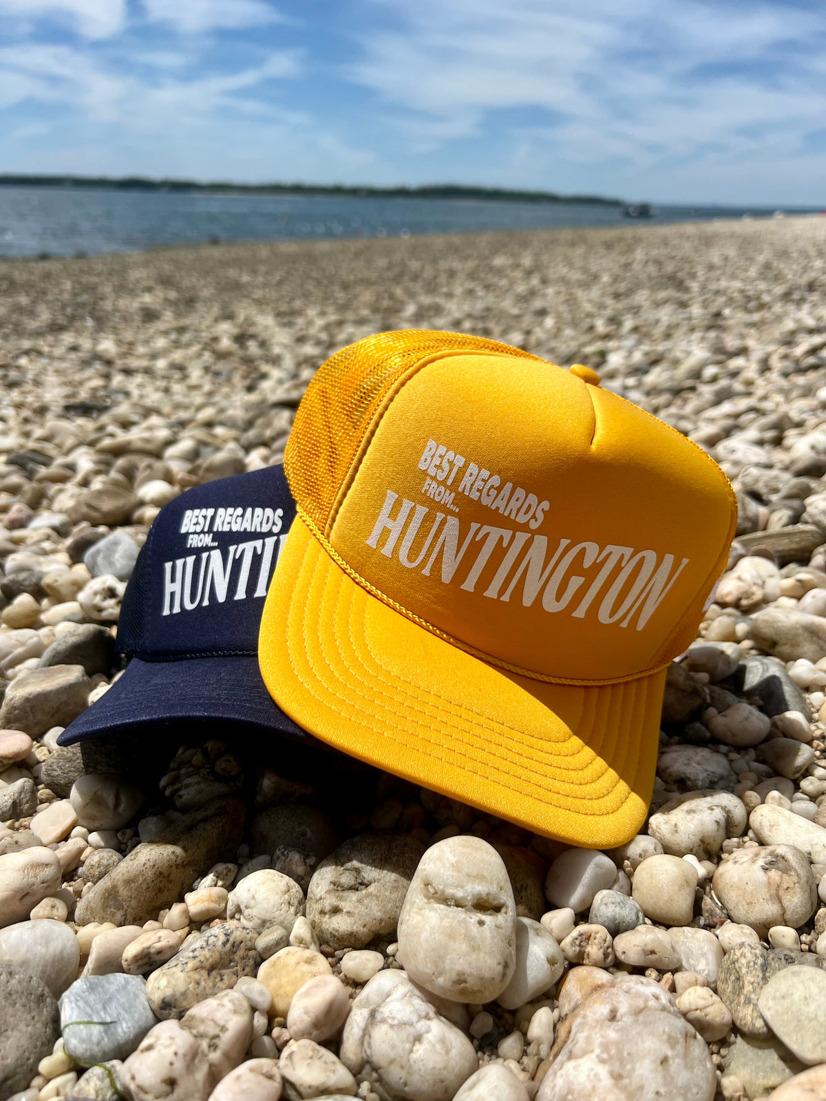 Huntington Postcard Trucker Hat