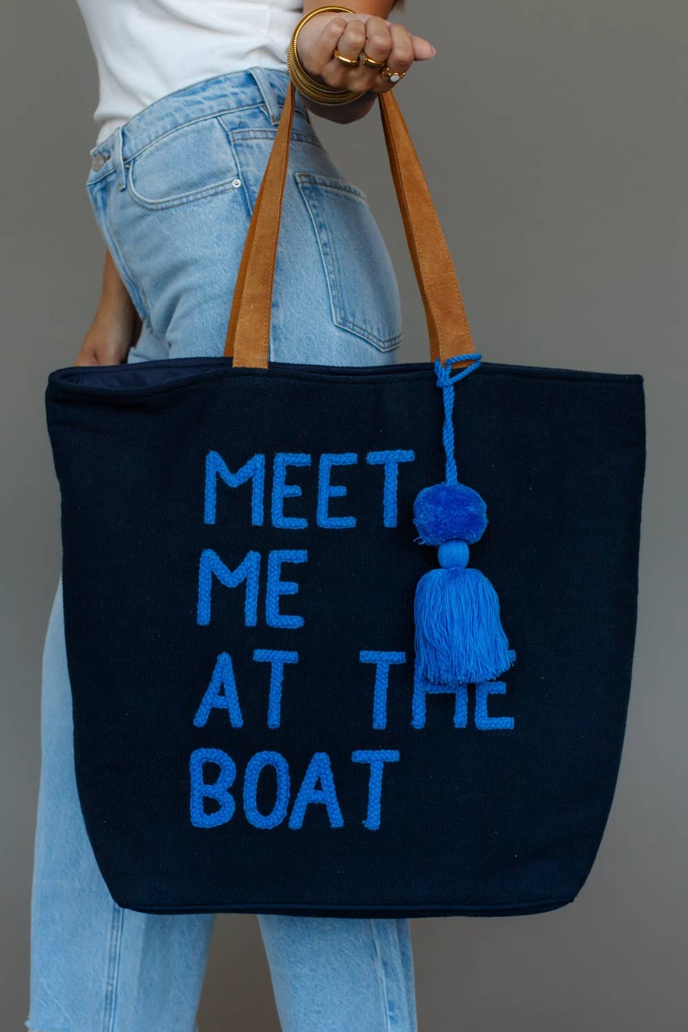 'Meet Me At The Boat' Tote