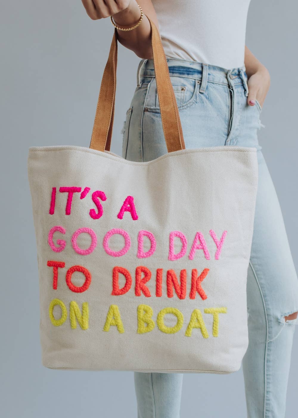 'Drink On A Boat' Tote
