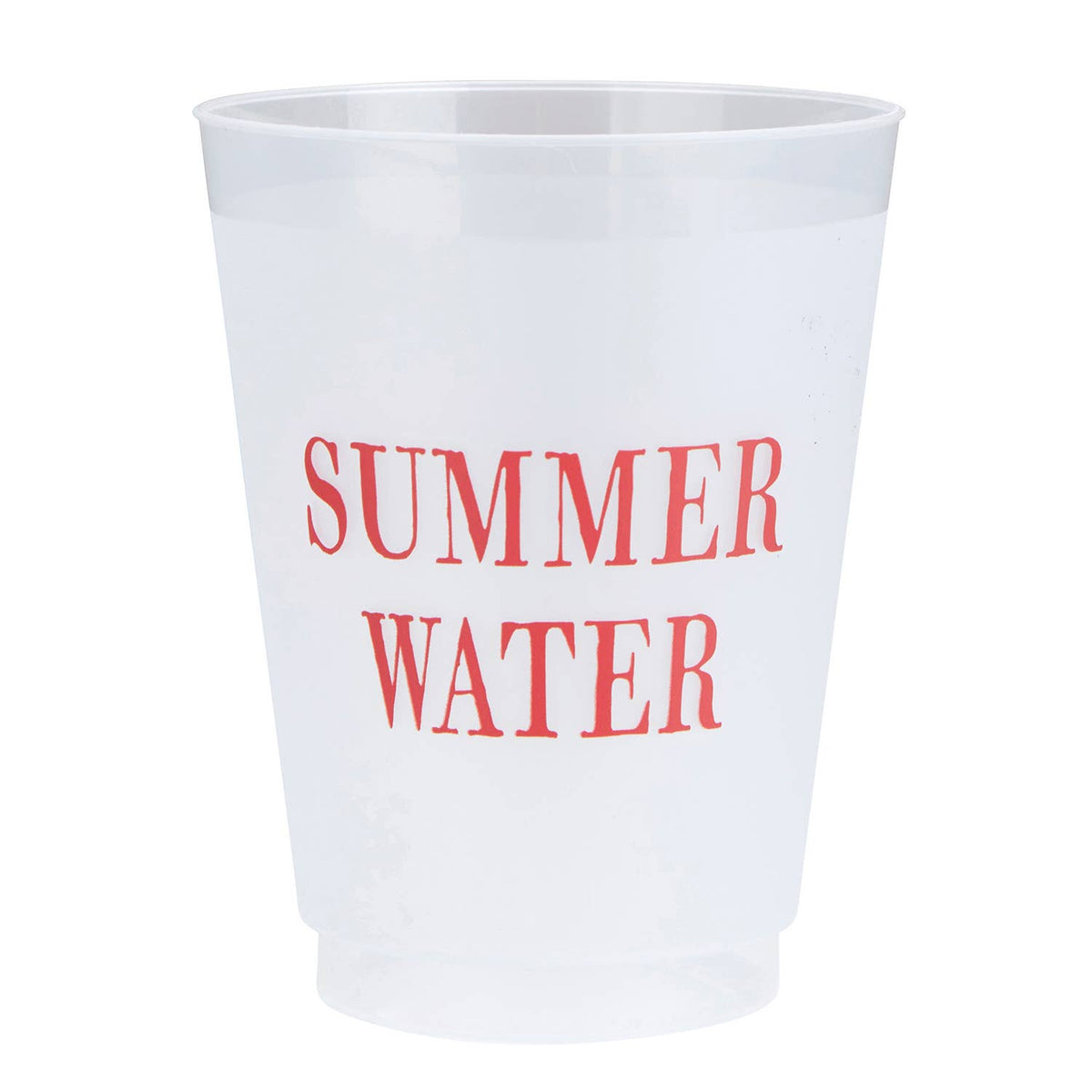 'Summer Water' - Frosted Cups