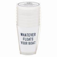 'Whatever Floats your Boat' - Frosted Cups