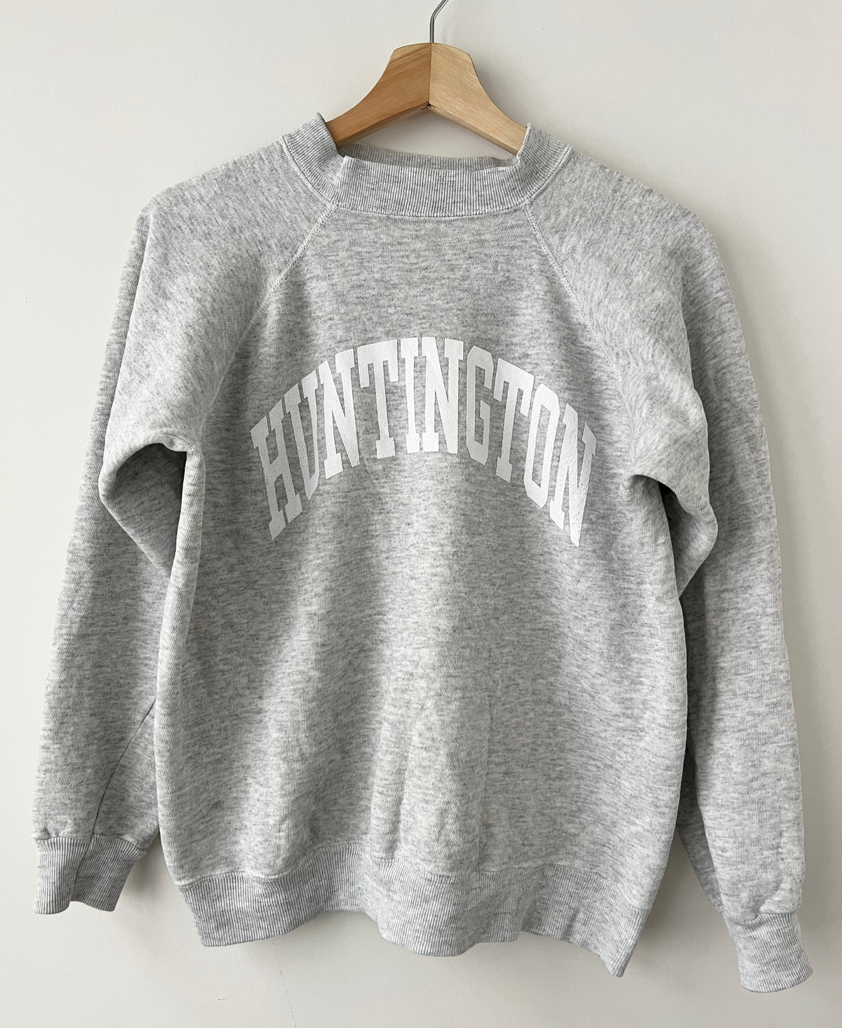 Huntington Varsity Sweatshirt, Heather Gray