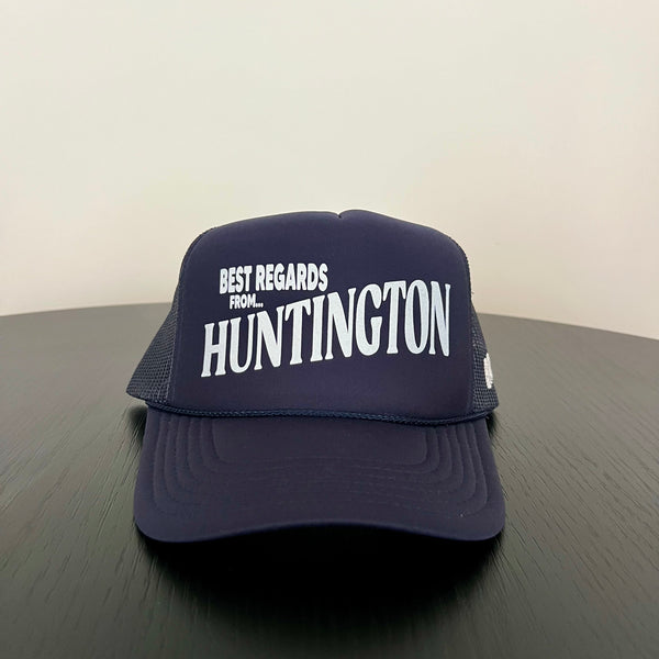 Huntington Postcard Trucker Hat