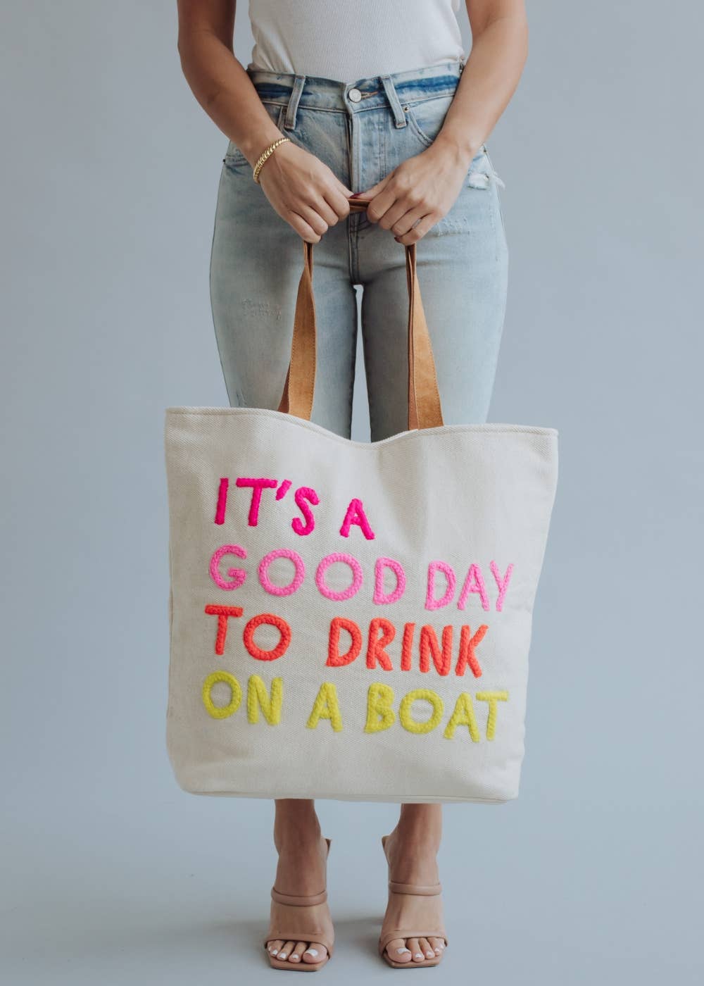 'Drink On A Boat' Tote