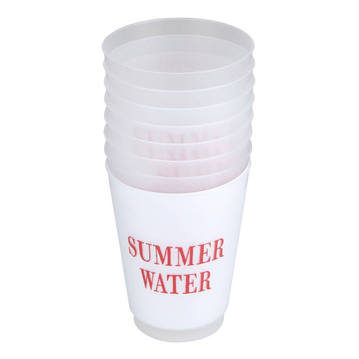 'Summer Water' - Frosted Cups