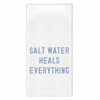 Salt Water Heals Everything Hand Towel
