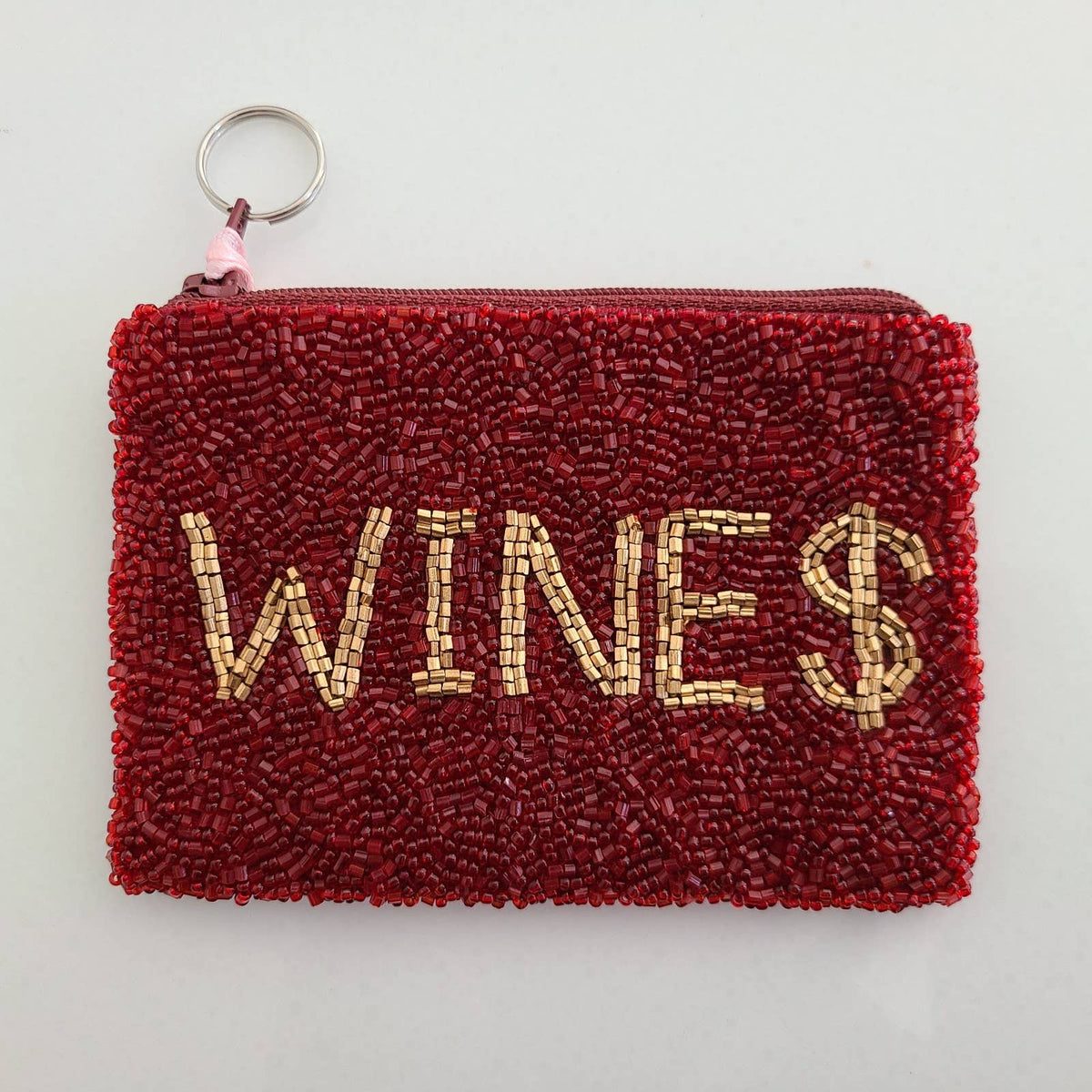 Wine Money Change Purse