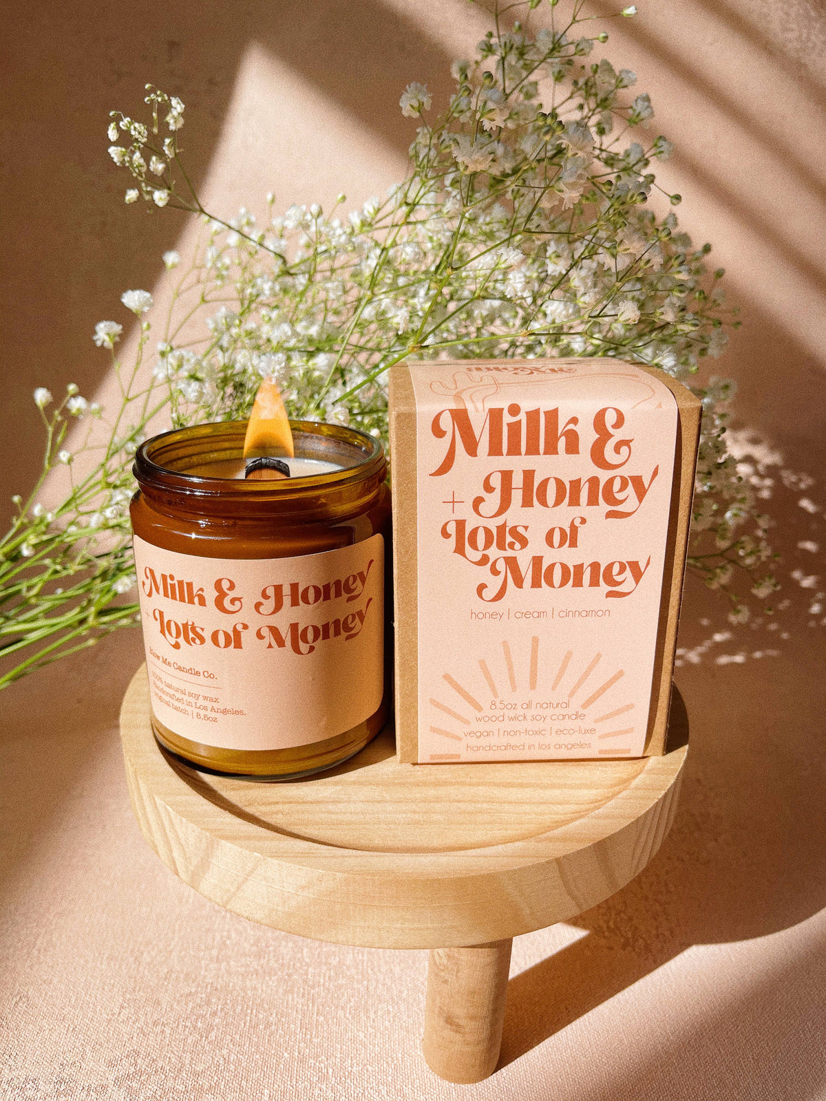 'Milk & Honey + Lots Of Money' Candle